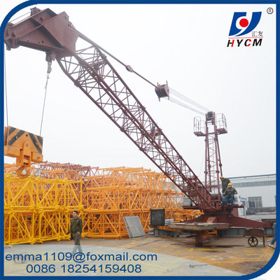QD60 6 tấn Derrick Luffing Crane 24m Boom 220V 60Hz 3 giai đoạn với Transfermor