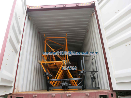 QTZ50(5010) Cat Head Tower Crane 4tons Double Slewing Cho xuất khẩu