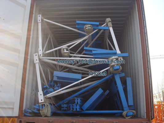 QTZ63 PT5210 Xe nâng tháp không đầu được sử dụng để nâng vật liệu xây dựng
