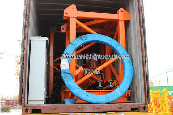 60 mét Tháp Crane leo thang thủy lực QTZ80-8tons Chi phí tải