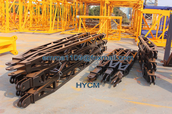 Qtz100 60m Hammer-Head Tower Crane cho 150m xây dựng tòa nhà
