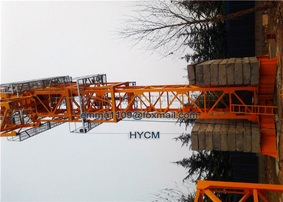 Dự án QTD160-5030 Luffing Jib Tower Crane 12t Max Load và 3.0t Tip Load
