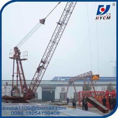 8000 kg Derrick Crane 1840 Mô hình mái nhà cố định sàn nâng vật liệu