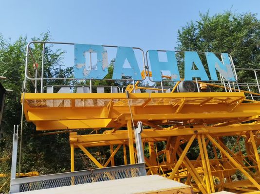 Máy cẩu tháp nhỏ 5 tấn QTZ63 đã được cải tạo 50m Jib và 1.3t Load tip 5013 Model