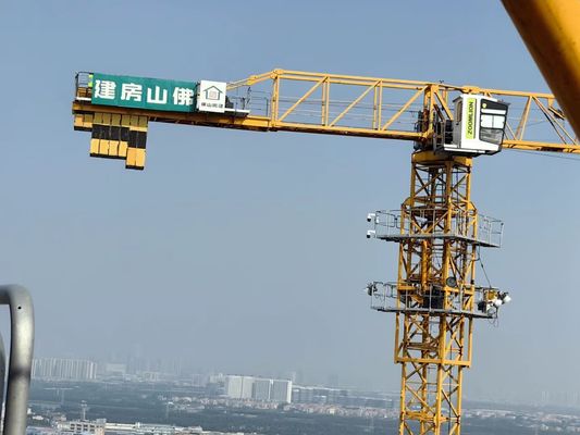 6515 10t Cầm cao tháp sử dụng Với 65m Jib Boom và 46m Free Height Mô hình QTZ160