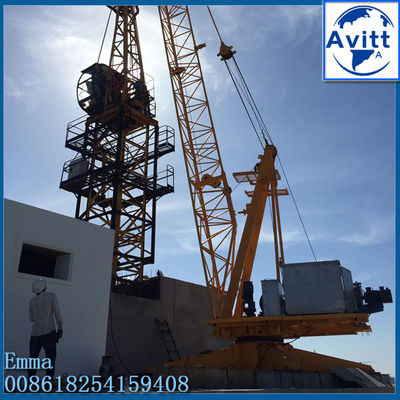 Thiết kế mới Derrick Crane QD2025 Mô hình 20mts Jib Top Slewing Type
