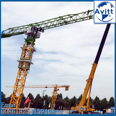 Đầu hàng đầu Cranes xây dựng Tháp PT5010 Grue A Tour ở Algeria