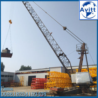 12T QD120 Derrick Crane 20m Jib để loại bỏ Inner Tower Crane