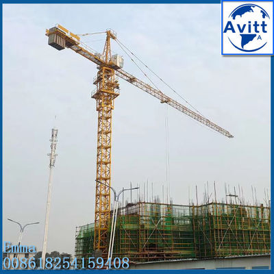 QTZ50(5008) Đàn cẩu tháp cố định 50 mét Chiều dài Jib