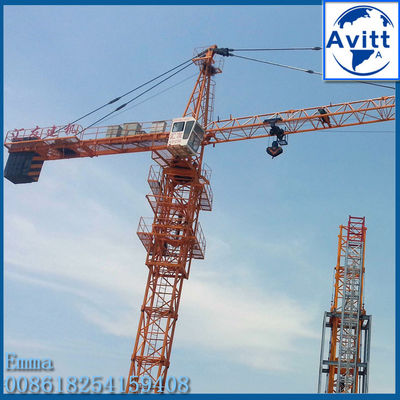 QTZ63 TC5013 Topkit Tower Crane 5t Max Load 50 Mts Công việc cho chiều cao tòa nhà 40m