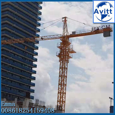 QTZ160 1600ton.m Topkit Tháp Crane 12tons cho 220ft tòa nhà cao