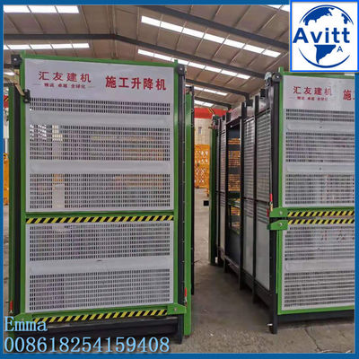 Thang cao SC200 2000kg Xây dựng vật liệu nâng nâng Aingle thang máy lồng