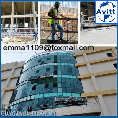 Zlp 800 7.5mtr treo giàn khoan nền tảng lớp phủ Galvanize Working Height 100mtr bộ đầy đủ