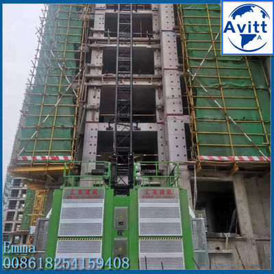 2T 33m/min Tốc độ nâng xây dựng tòa nhà Với thiết bị an toàn điều khiển bình thường