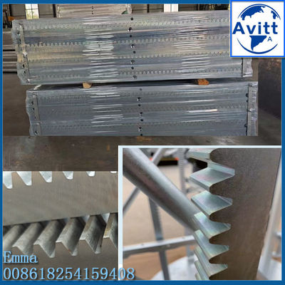SC Xây dựng nâng phụ tùng 40 * 40 * 1508mm Tương tự như thang máy ALIMAK