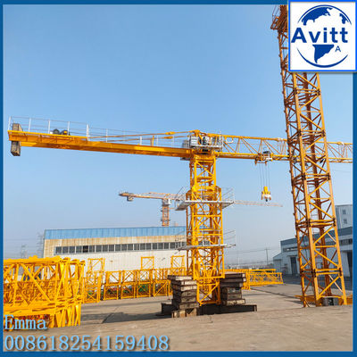 QTZ63 PT5013 Cẩu tháp không trên cao cao 30m với 1.6 * 2.5M Split Type Mast